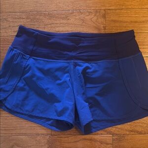 Lululemon speed shorts